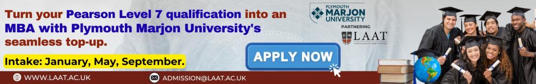 London Academy For Applied Technology Banner 1