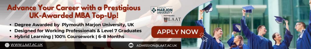 London Academy For Applied Technology Banner 2